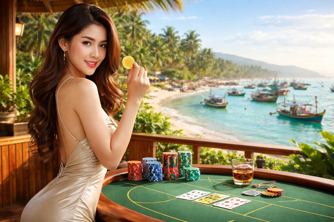 Giao diện cá cược casino trực tuyến của người dùng Việt Nam trên màn hình